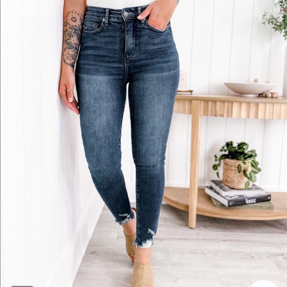 Judy Blue High Rise Skinny fit tummy control 14W